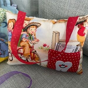 Handmade tooth fairy pillow